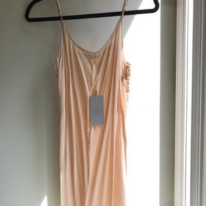 NWT Alternative Apparel Slip Dress nude/blush